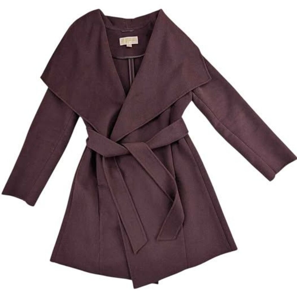 Michael Kors Women's Small Purple Winter Dress Coat